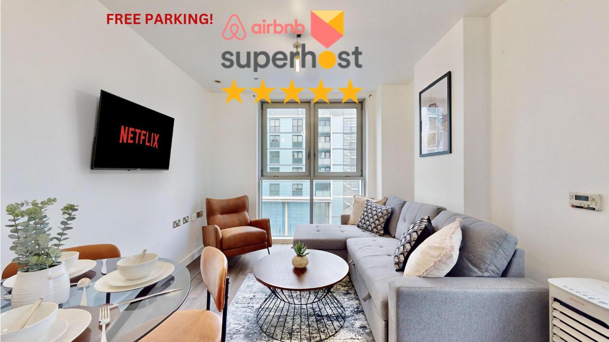Appartamento Chic & Spacious In Stratford Westfield - O2 Arena & Stadium *